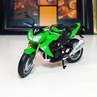 ماکت موتور ویلی مدل کاوازاکی زد 1000 kawasaki z1000 برند ویلی  welly به رنگ سبز 