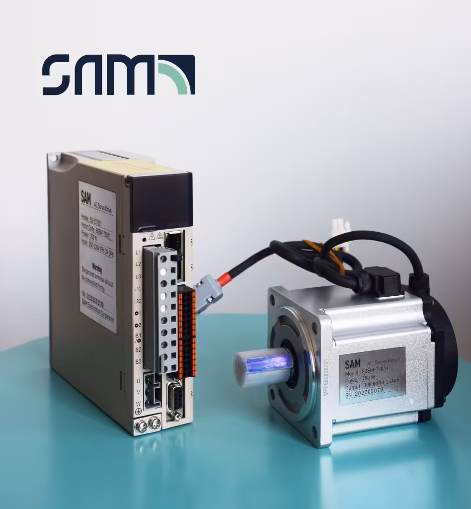 سرو موتور SAM ‏400 وات 3000 دور ترمز دار