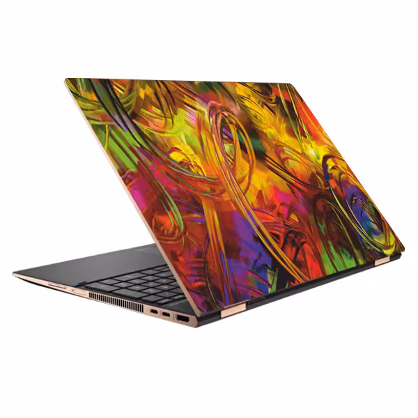 استیکر لپ تاپ طرح Colorful کد 30 مناسب برای لپ تاپ 15.6 اینچ