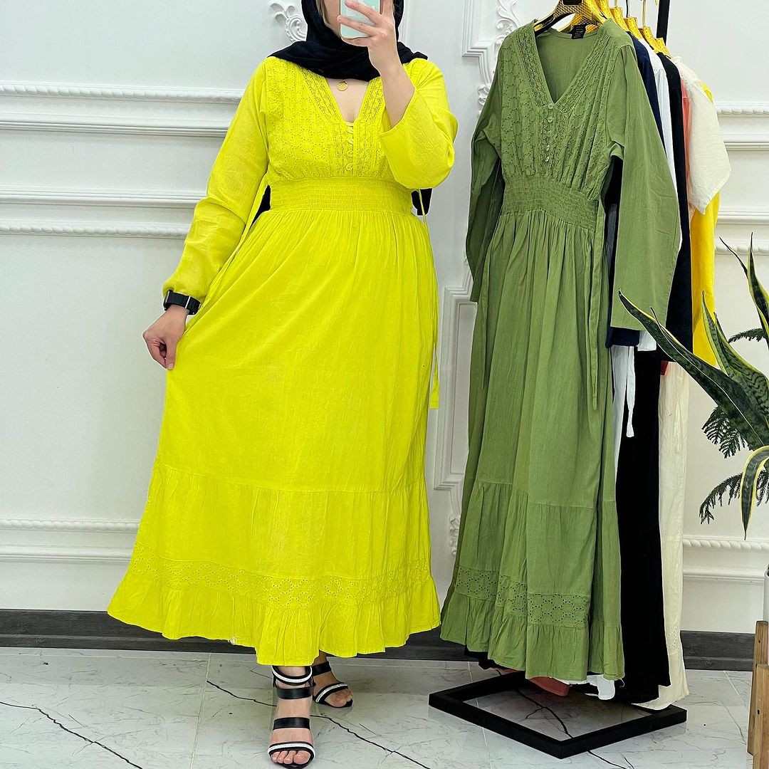 پیراهن زنانه ساحلی پیراهن وارداتی 