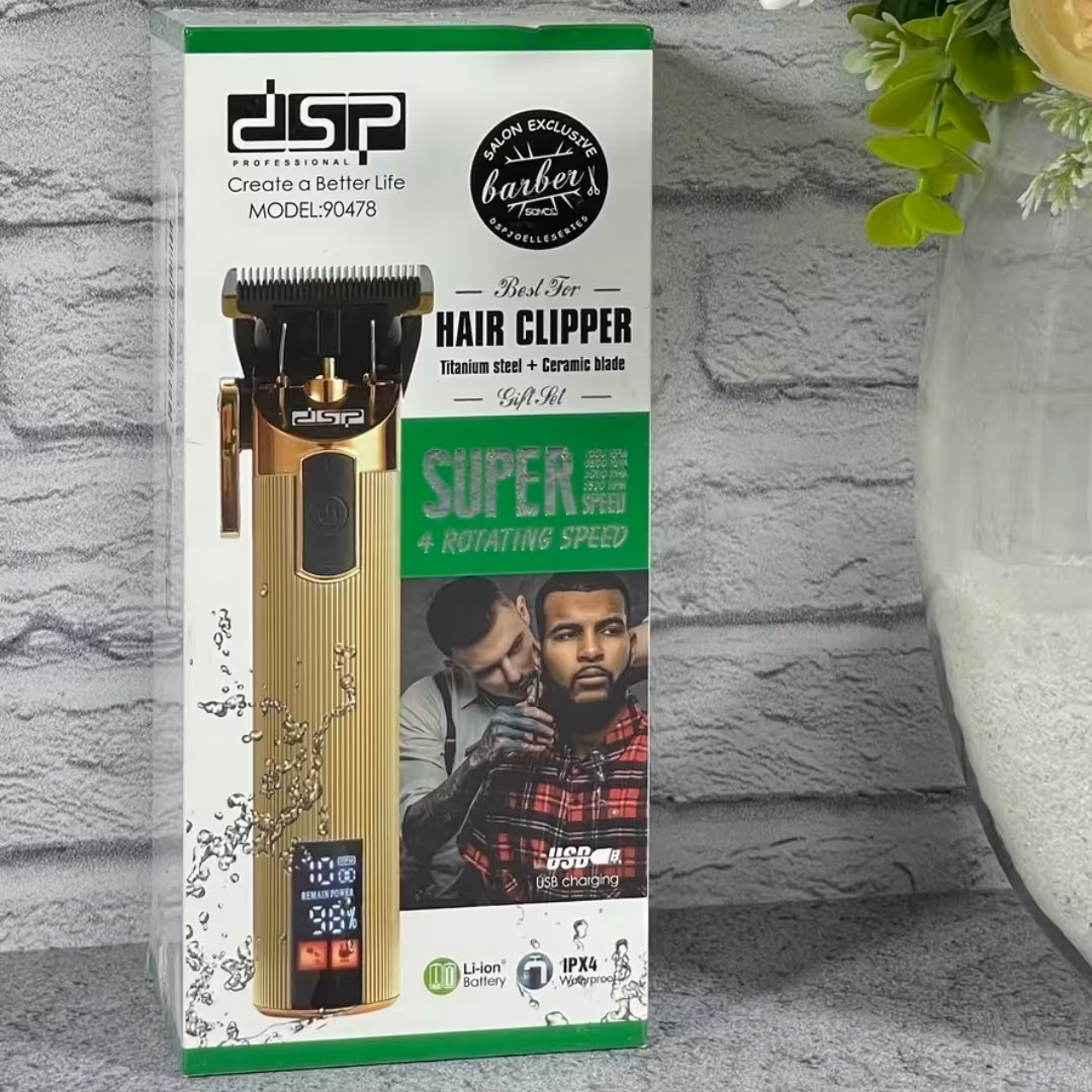 ماشین اصلاح موی سر و ریش تراش دی اس پی dsp مدل 90478