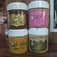پک  ارده کاکائویی و کرم ارده وانیلی و کرم ارده موزی و کرم ارده توت فرنگی