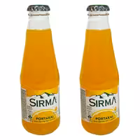 آبمیوه گازدار پرتقال با ویتامین سی سیرما - 200 میلی لیتر بسته 2 عددی