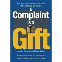 کتاب زبان اصلی a Complaint Is a Gift انتشارات BerrettKoehler Publishers
