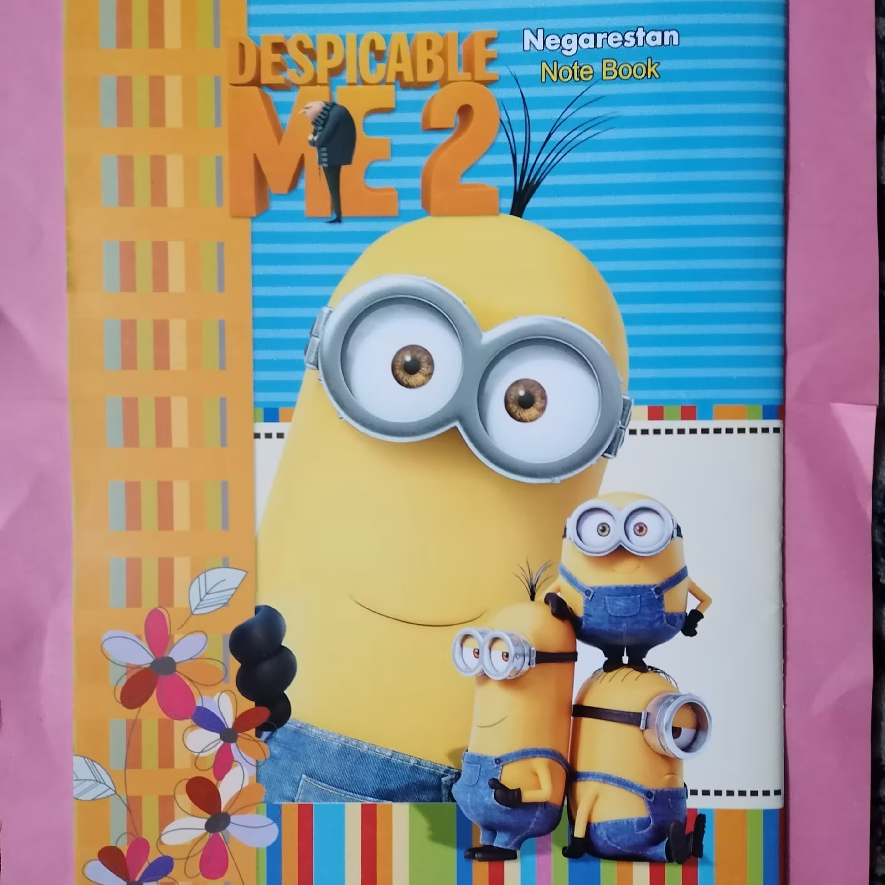 دفتر نقاشی سایز بزرگ طرح 2