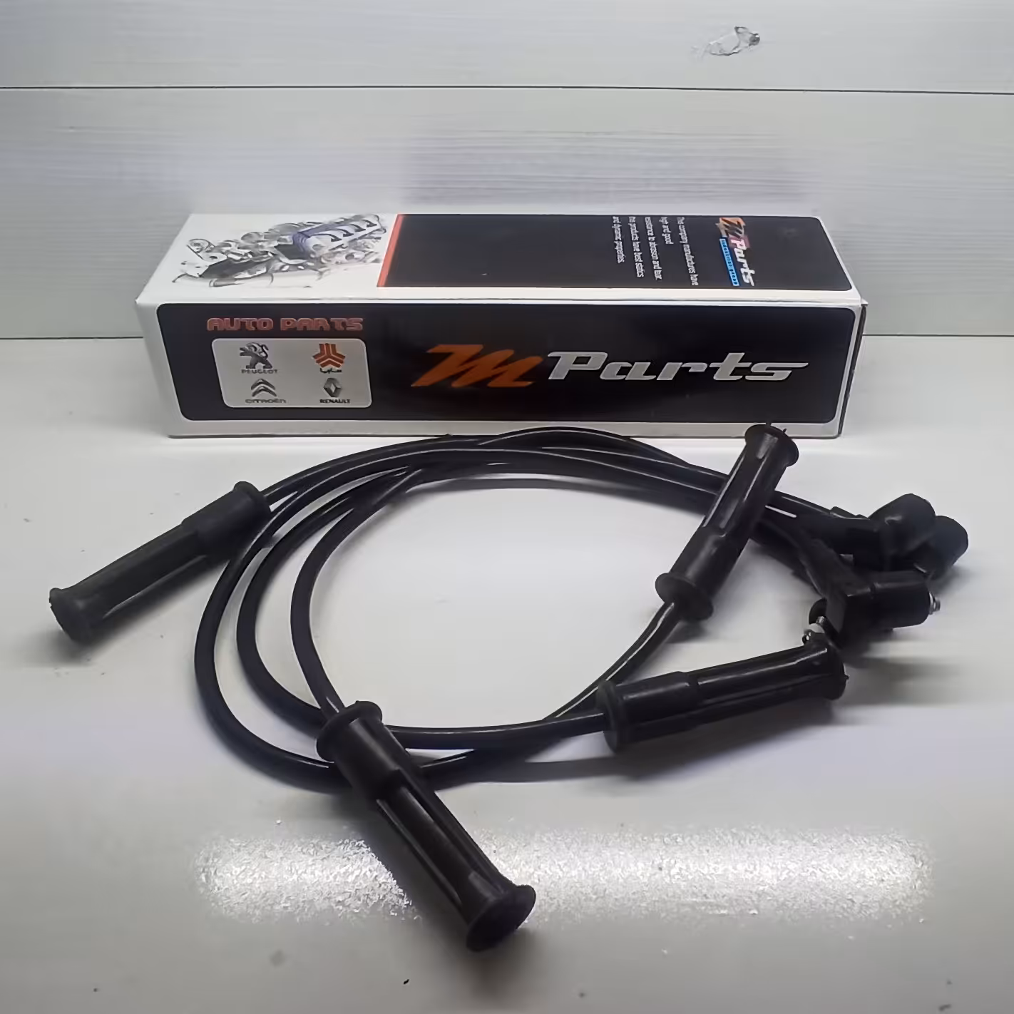 پک 4 عددیوایر شمع پراید ساژم CNG 