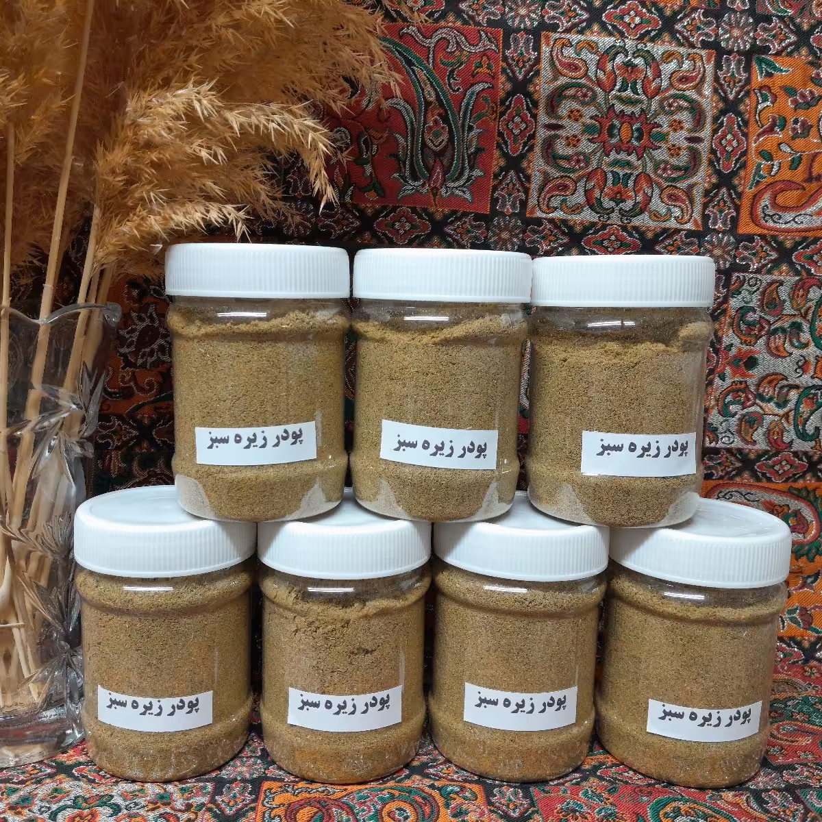 پودر زیره سبز خانگی(120گرمی)