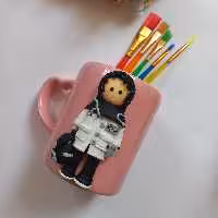 ماگ پزشک ماگ عروسکی پزشک ماگ خمیری دکتر 