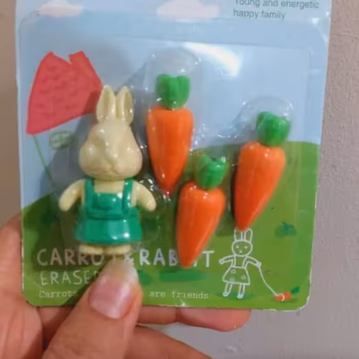 پاک کن طرح خرگوش