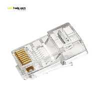 کانکتور Cat6 ای ام پی مدل TF بسته 100 عددی