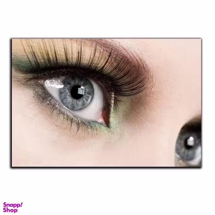 تابلو شاسی بکلیت طرح لنز توسی و کاشت مژه مدل SH-7395