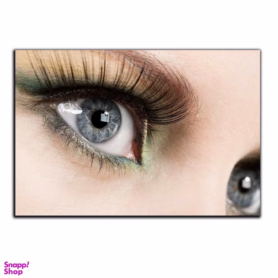 تابلو شاسی بکلیت طرح لنز توسی و کاشت مژه مدل SH-7395