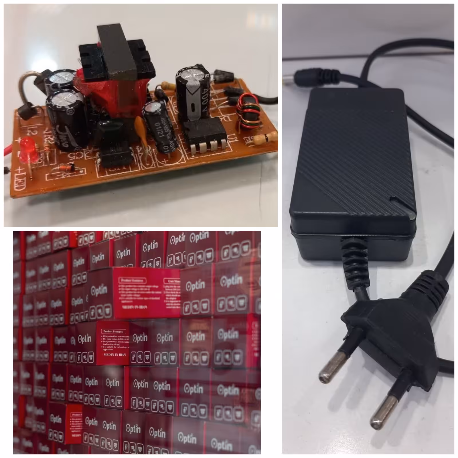 آداپتور  2ونیم آمپر 12ولت
مناسب برای دوربین مداربسته 
دارای قطع کن 
گارانتی 6ماهه