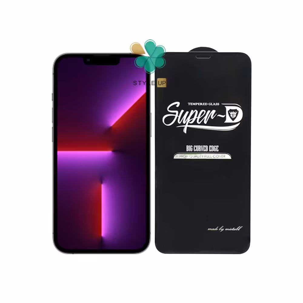 گلس گوشی اپل آیفون iPhone 13 Pro تمام صفحه Super D