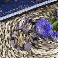 دستبند کشویی سنگی طرح دار کد Dast02