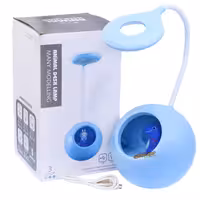 چراغ مطالعه رومیزی طرح یونی کورن آبی HC1104