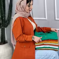 مانتو لنین آنوش خنک بهاری 68622