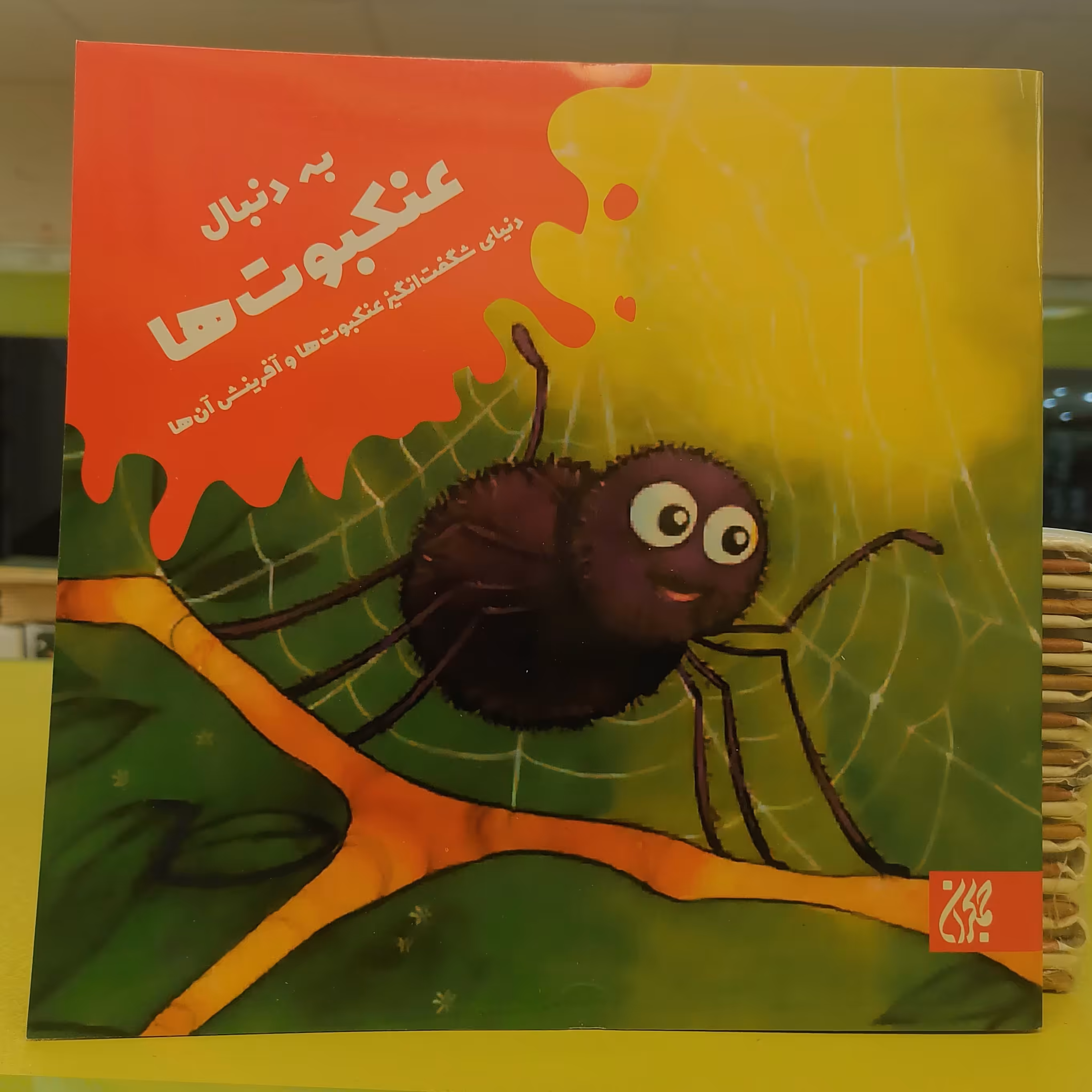 کتاب به دنبال عنکبوت ها
 نوشته دنیل هووارث ترجمه هدی هشمتیان نشر کتاب جمکران 