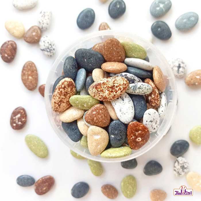 شکلات سنگی رودخونه ای (جیلی بیلی) 250 گرمی اعتماد سطلی