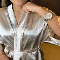 پیشبند مشتری ساتن بژ