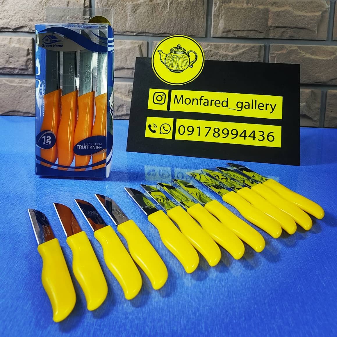 🔪چاقو اره ای گرین هوم🔪
🌻تعداد در بسته 12تایی
🌻کیفیت عالی
🌻تیغه استیل