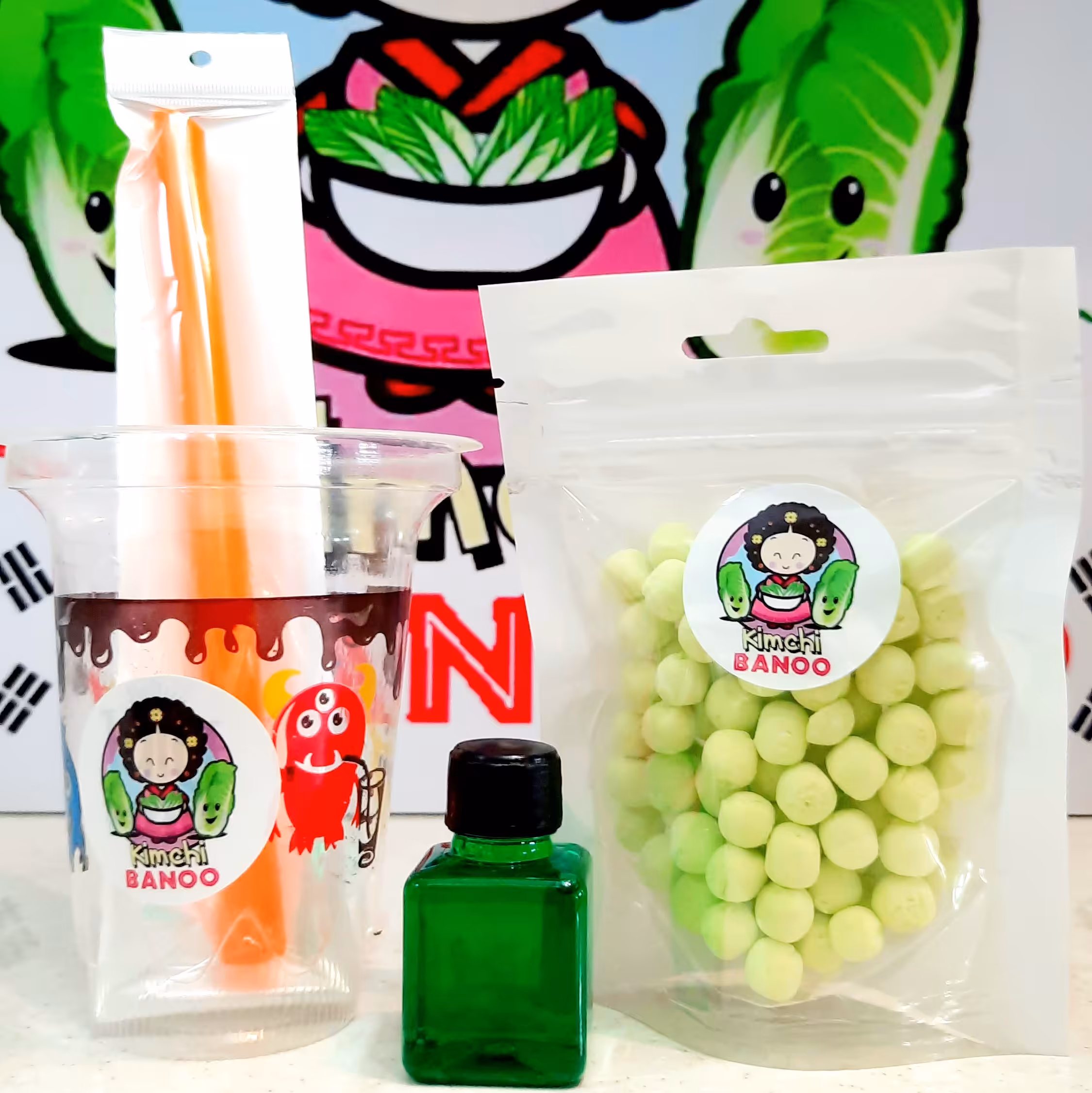 پک بابل تی  موهیتو با سیروپ 