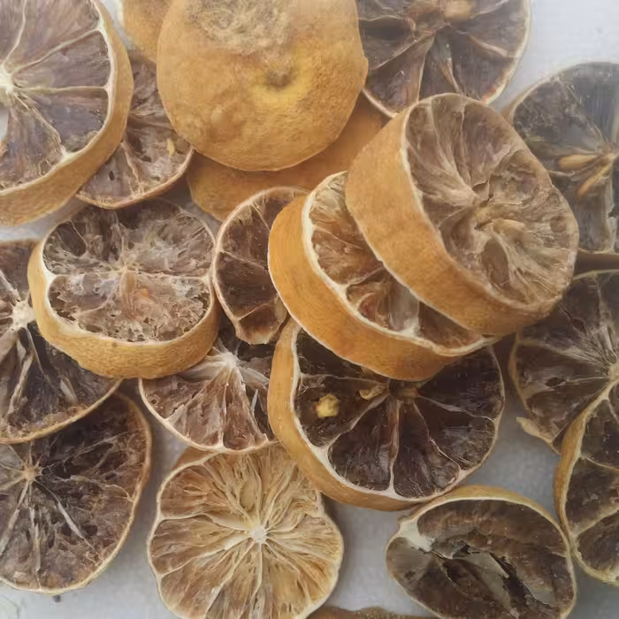 لیمو خشک اسلایس درجه 2(سالم ولی پوست آن لک دارد)