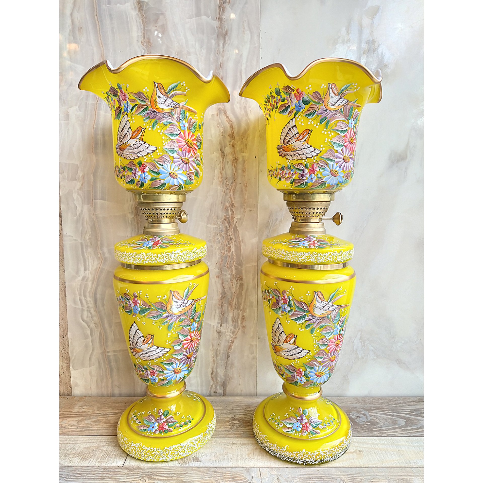 چراغ دو پوست لیمویی درجه یک ارتفاع 60 سانت ارسال رایگان