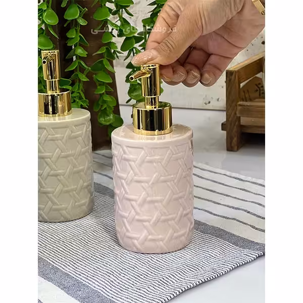 جامايع ترک صورتی کمرنگ کد6