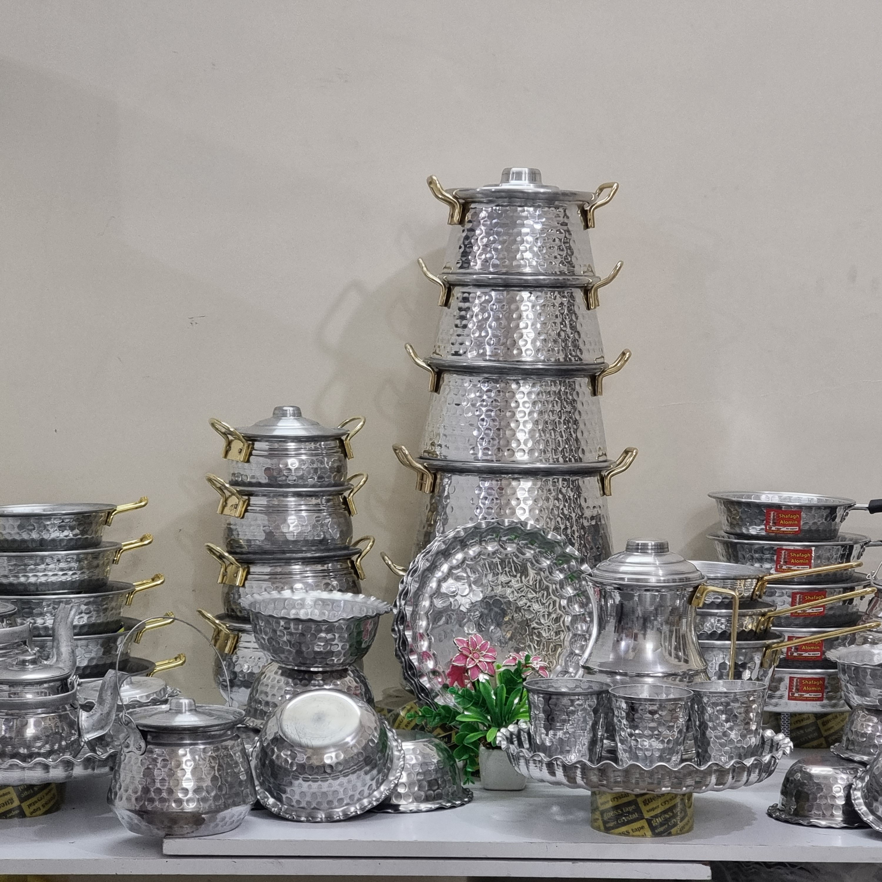 سرویس 66 پارچه روحی چکشی