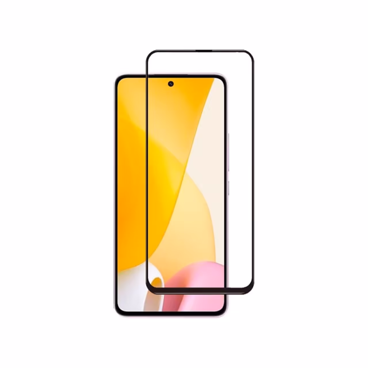 گلس تمام صفحه سوپردی شیائومی 12 لایت super d full glass screen xiaomi 12 lite