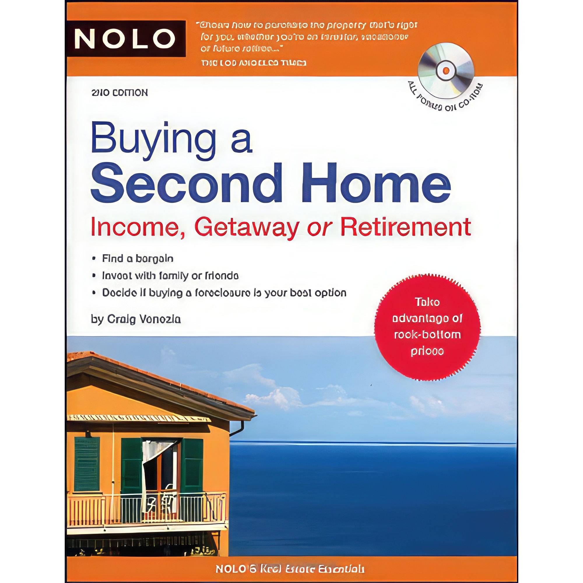 کتاب زبان اصلی Buying a Second Home اثر Craig Venezia انتشارات NOLO