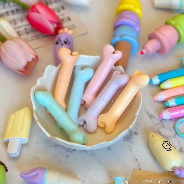 ماژیک هایلایت طرح استخوان