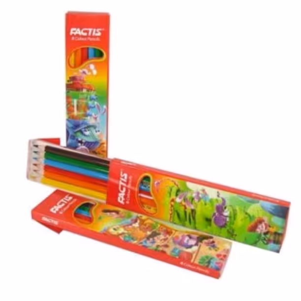 مداد رنگی 6 رنگ فکتیس