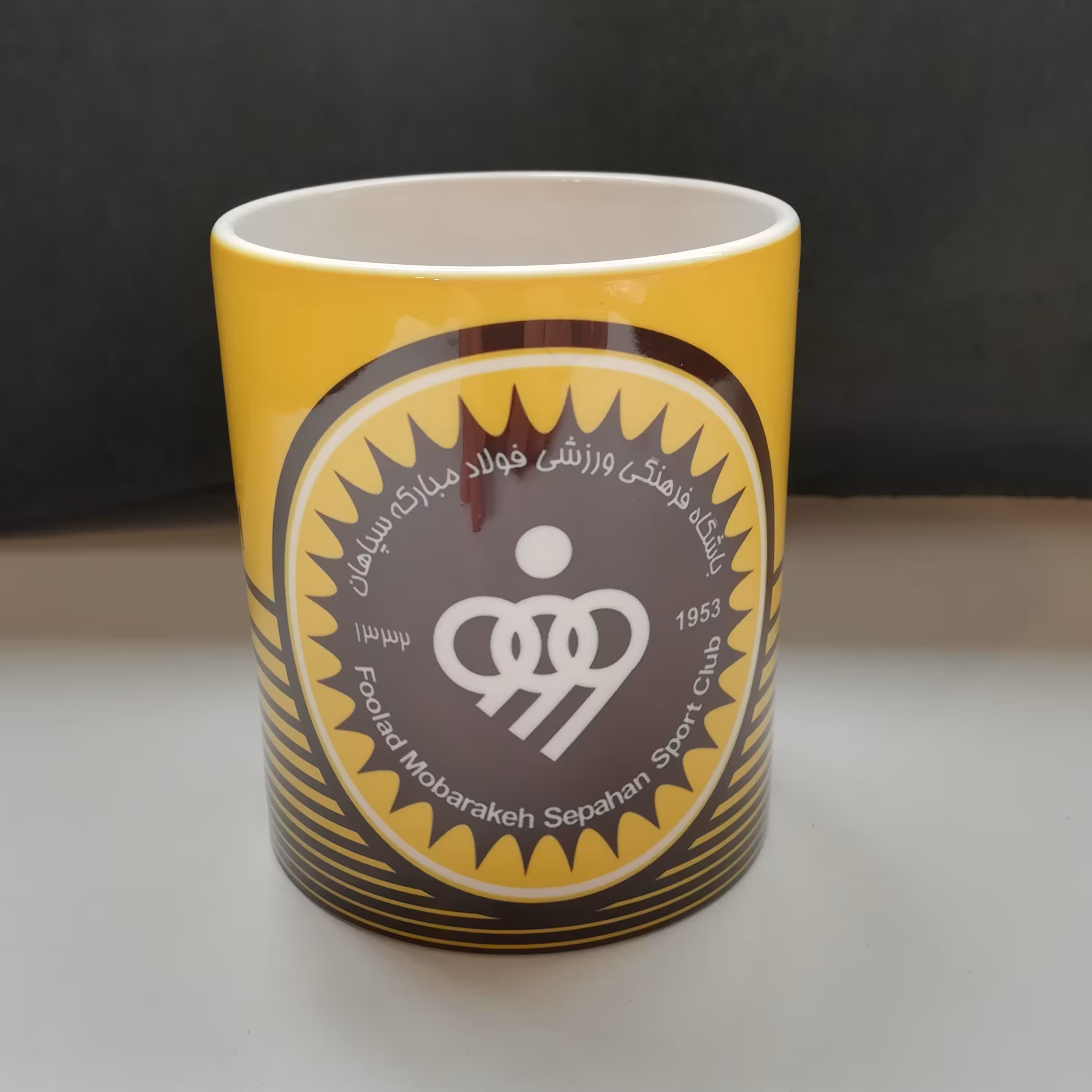 ماگ سرامیکی طرح باشگاه سپاهان 