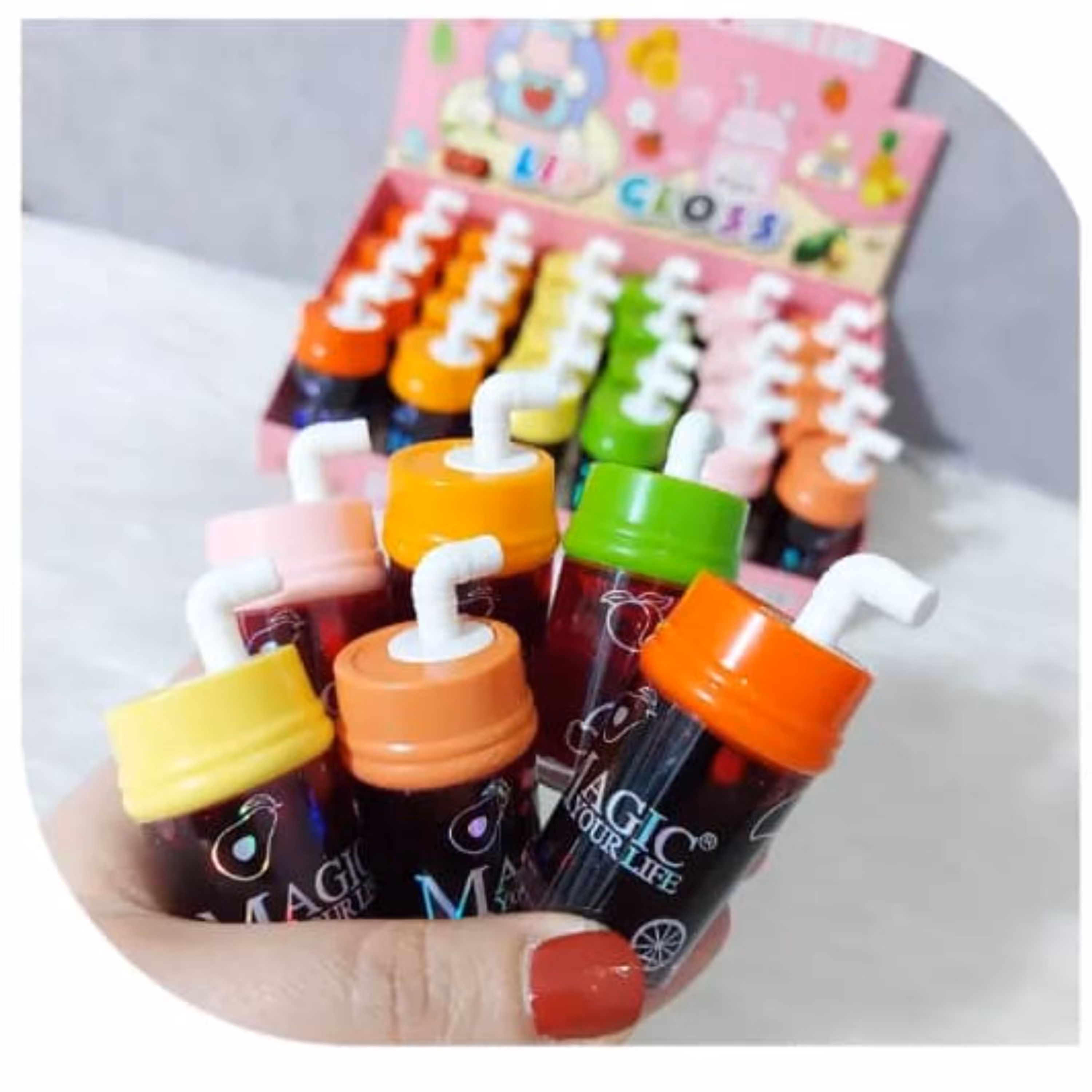 تینت لب مدل آبمیوه ای