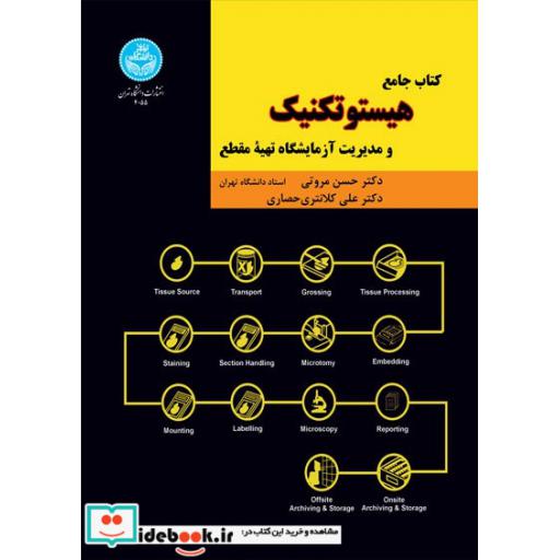 کتاب کتاب جامع هستوتکنیک و مدیریت آزمایشگاه تهیه مقطع 4055 اثر مروتی . کلانتری