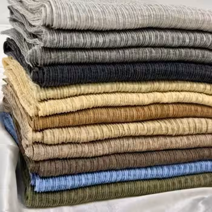 شال پاییزه کنفی پلیسه دور تمام ریش