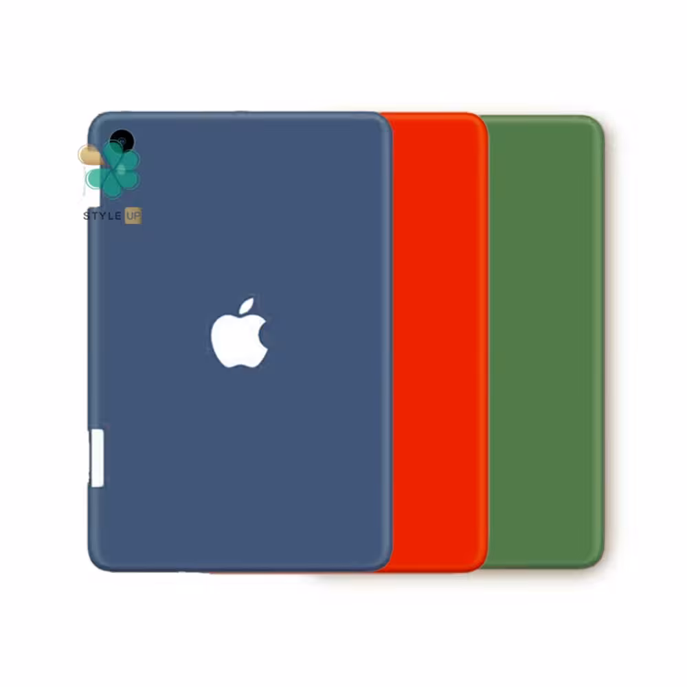 کاور آیپد سیلیکونی جا قلم دار مناسب Apple iPad Air 2020 / iPad Air 4