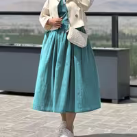 ست کت سارافون باهم آسنات ترند جدید ساحلی 62865