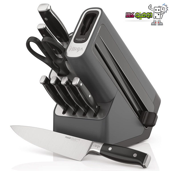 خرید ست چاقوی 9 تیکه آشپزخانه نینجا مدل K32009 - دومینو کالا