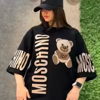 تیشرت نخ پنبه باکیفیت MOSCHINO TOY