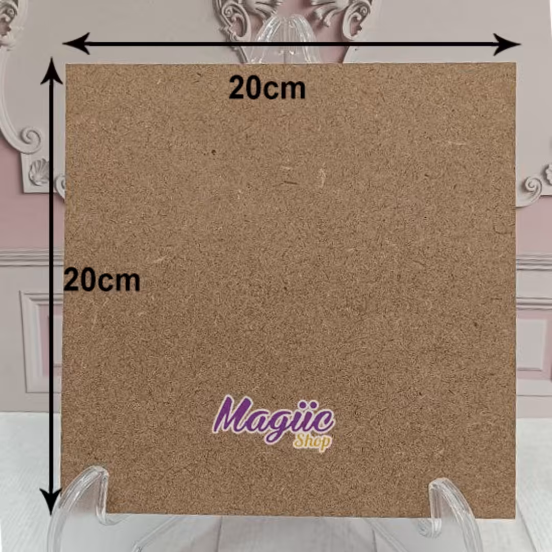 بیس چوبی مربع 20