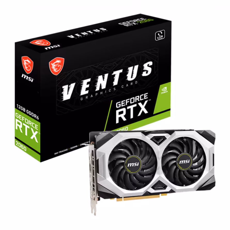 کارت گرافیک ام اس آی GeForce RTX 2060 VENTUS 12G