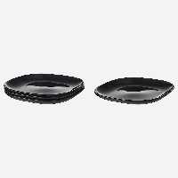 بشقاب برنج خوری آرکوپال مشکی سایز 25 ایکیا IKEA-BACKIG (تکی)