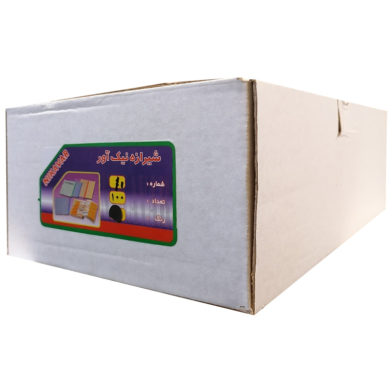 خرید شیرازه سایز 10 نیک آور A4 بسته 100 عددی