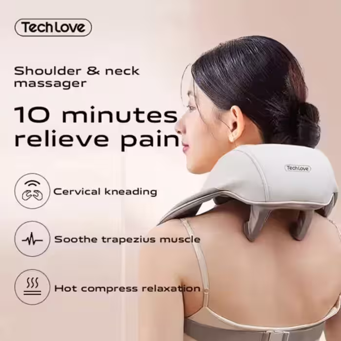 خرید و قیمت ماساژور شانه و گردن Tech Love - کی ام کالا
