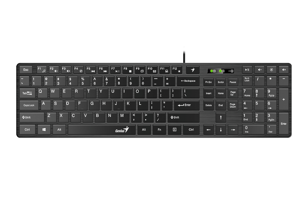 کیبورد جنیوس SlimStar 126