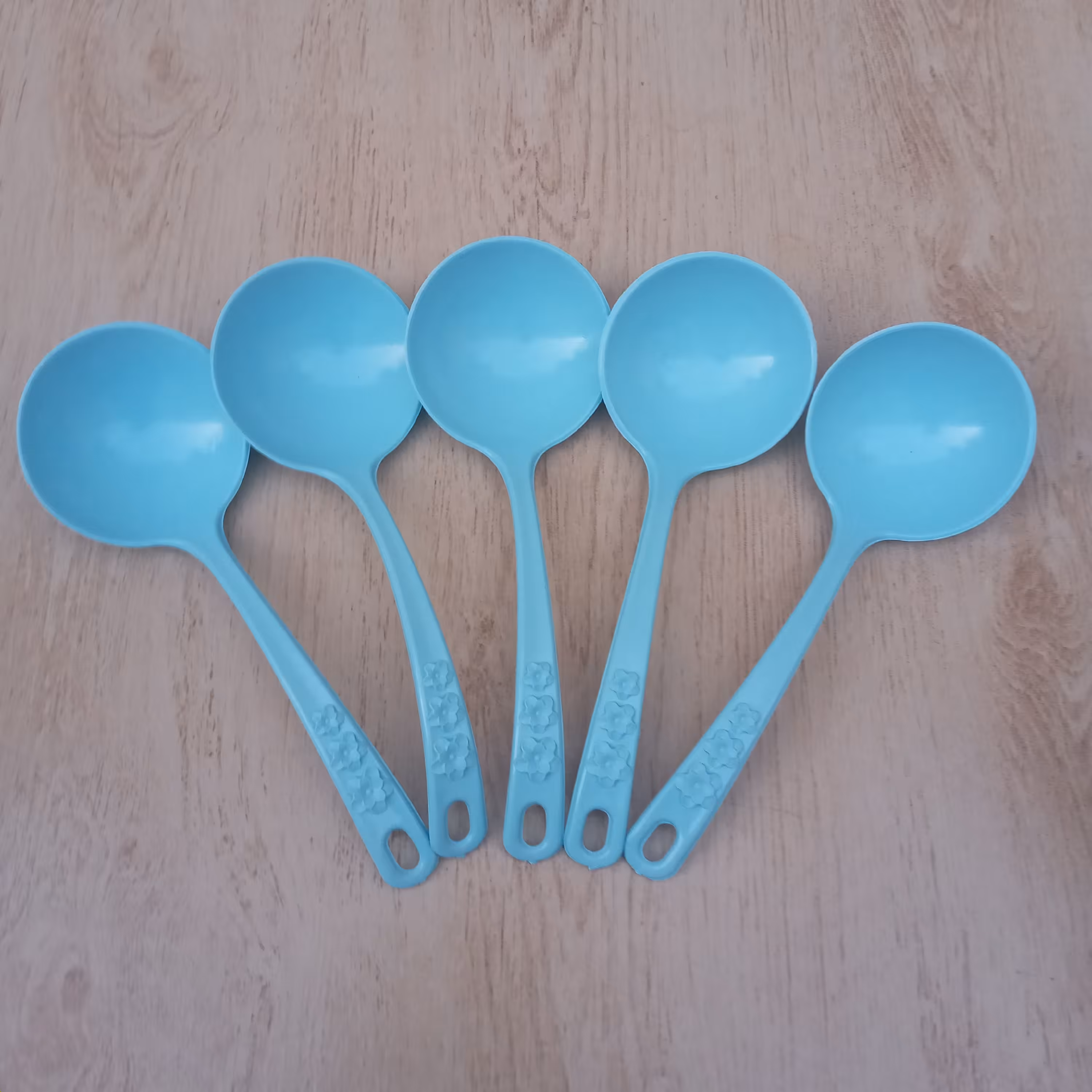 ملاقه ماست خوری 5 عددی پلاستیکی 