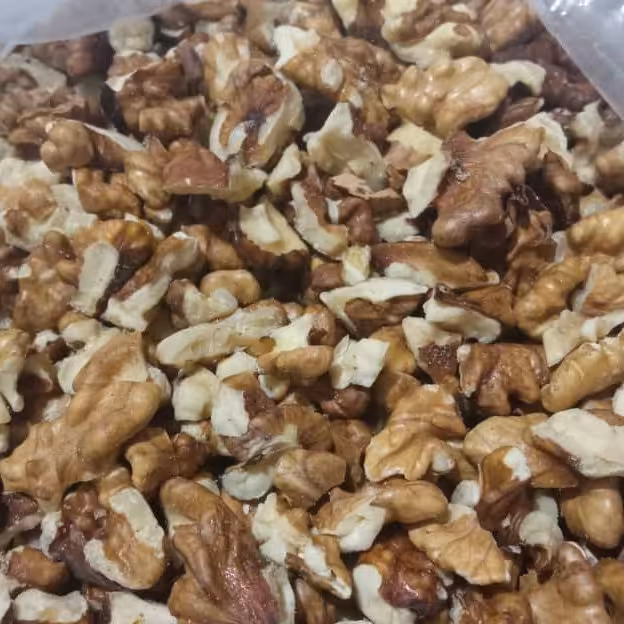 مغز لپه شده گردو 3 کیلویی، تازه مغز شده بدون خرابی و گیل